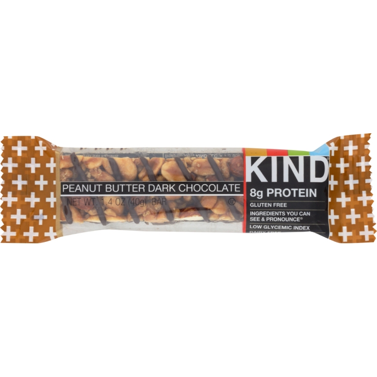 Plus Peanut Butter Dark Chocolate + Protein Bar, 1.4 oz