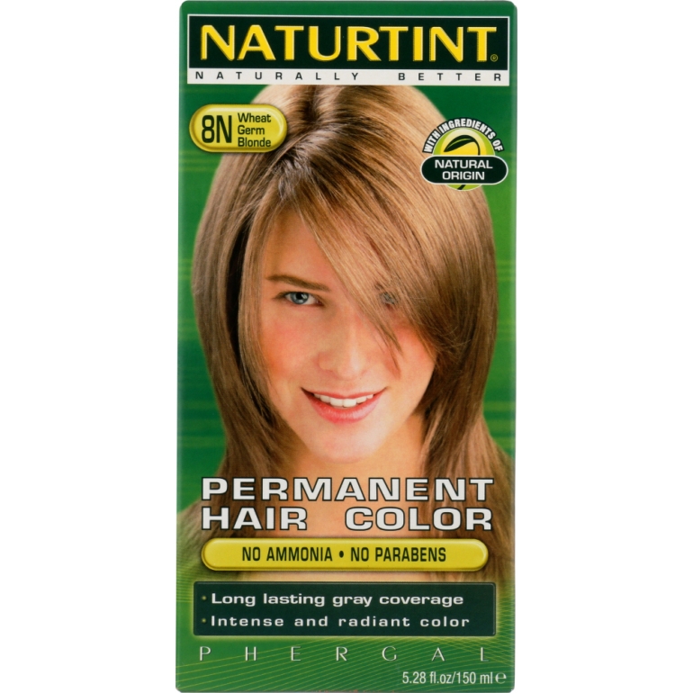 Permanent Hair Color 8N Wheat Germ Blonde, 5.28 oz