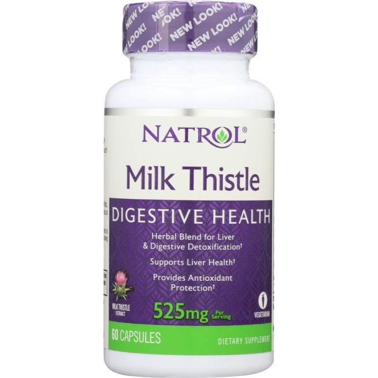 Milk Thistle Advantage 525 mg, 60 veggie caps