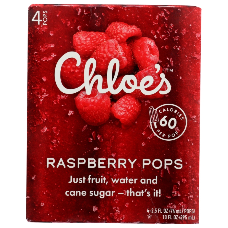 Fruit Pop Raspberry, 10 oz