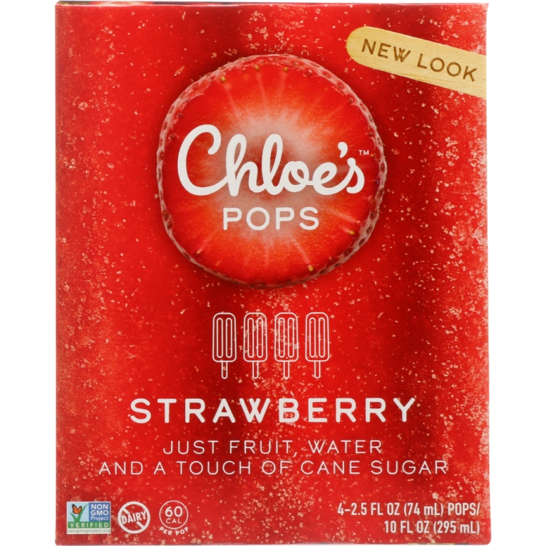 Fruit Pop Strawberry, 10 oz