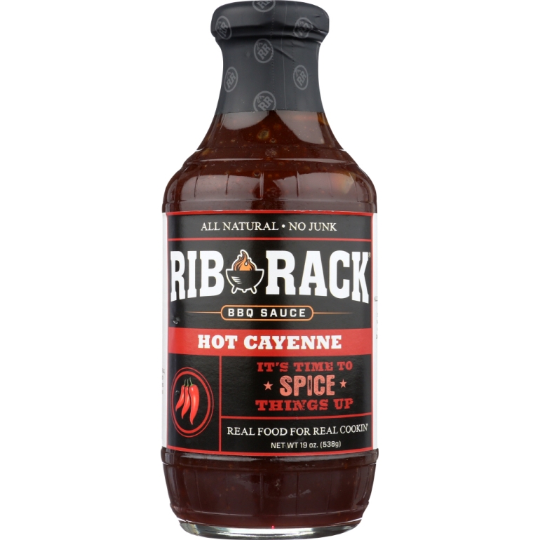 Hot Cayenne BBQ Sauce, 19 oz