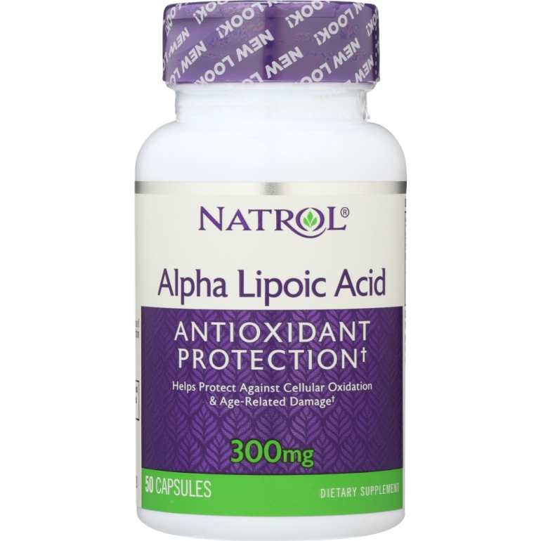 Alpha Lipoic Acid 300 mg, 50 Capsules