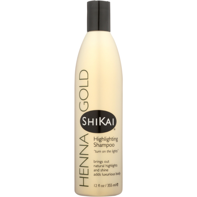 Henna Gold Highlighting Shampoo ,12 Oz