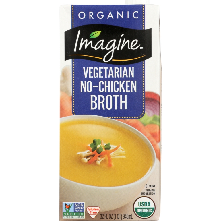 Organic No-Chicken Broth, 32 oz