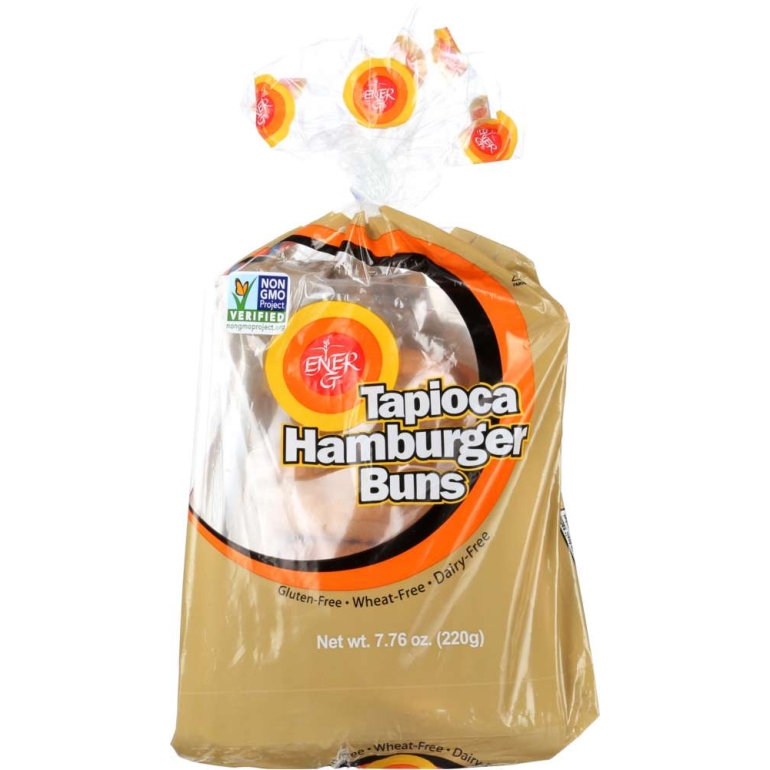 Tapioca Hamburger Buns, 7.7 oz