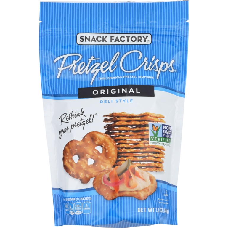 Pretzel Crisps Deli Style Original, 7.2 oz