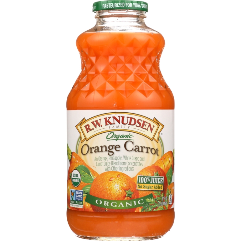 Organic Orange Carrot Juice, 32 fo