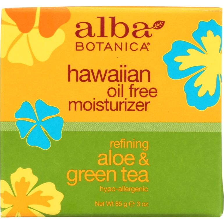 Hawaiian Aloe and Green Tea Moisturizer Oil-Free, 3 oz