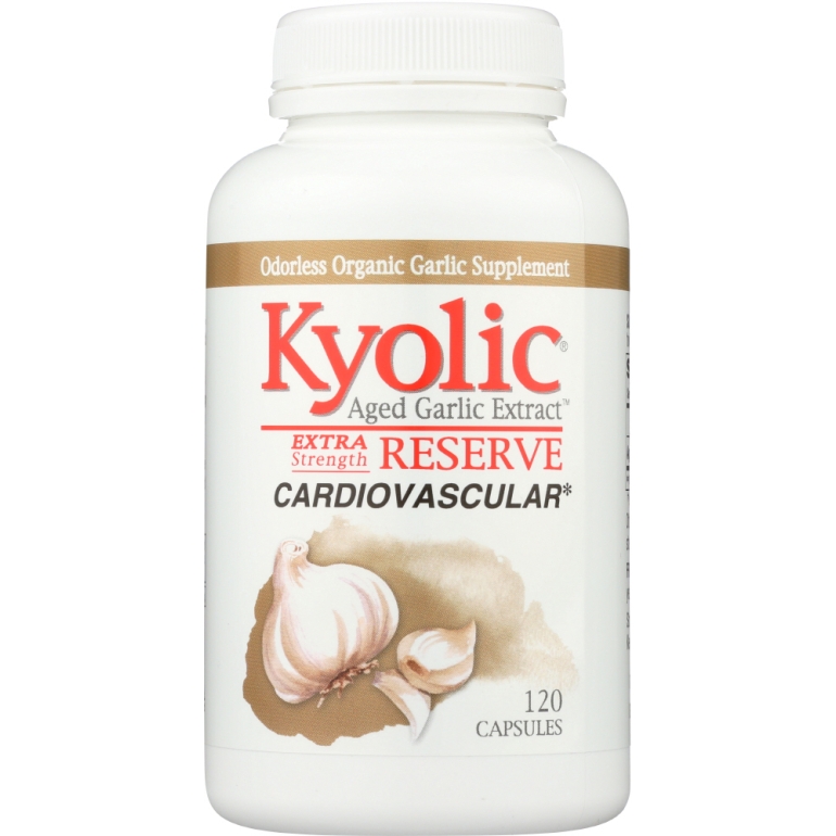 Aged Garlic Extract Cardiovascular Reserve, 120 Capsules