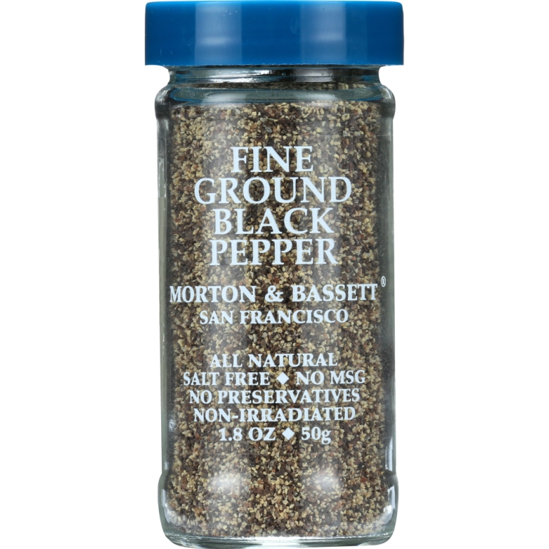 Fine Ground Black Pepper, 2 oz