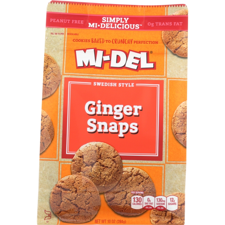 Simply Mi Delicious Ginger Snaps, 10 oz