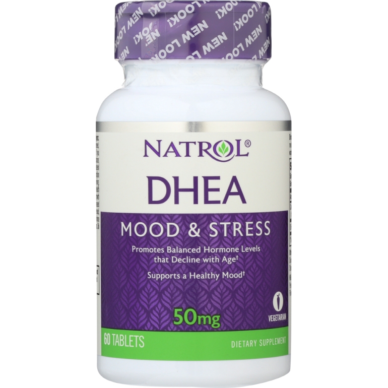 DHEA 50 mg, 60 Tablets