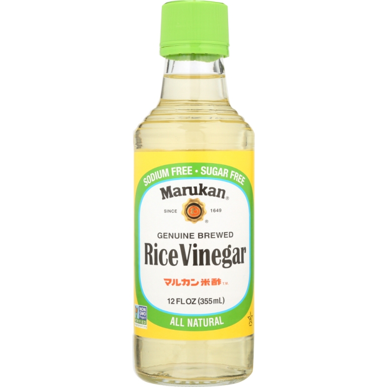 Genuine Brewed Rice Vinegar, 12 oz