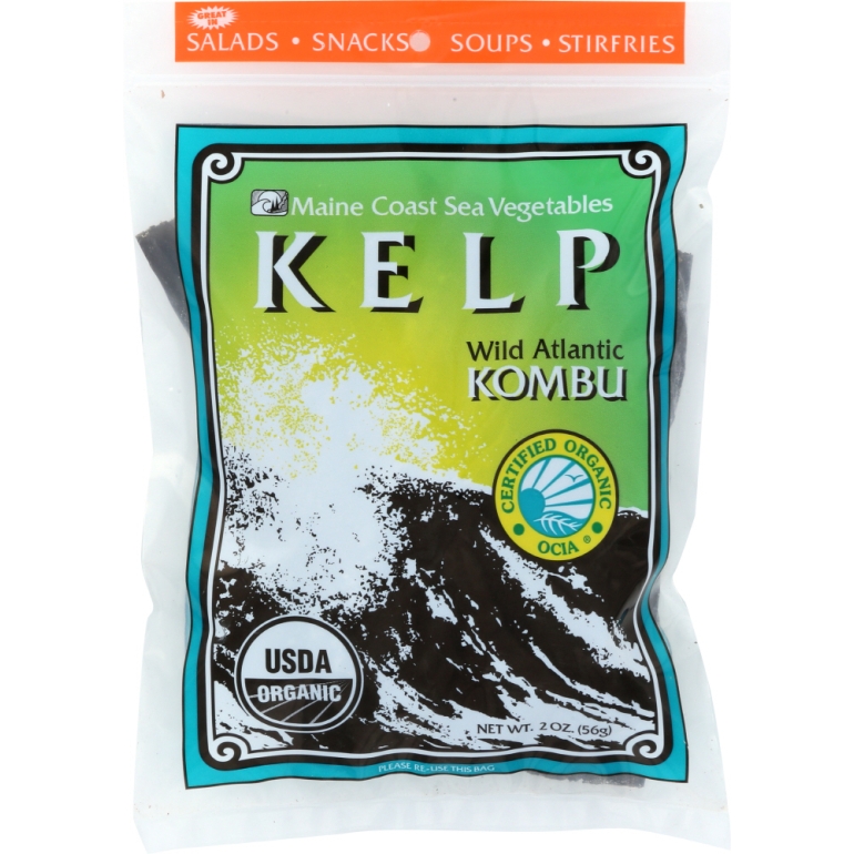 Sea Vegetables Kelp Wild Atlantic Kombu, 2 oz