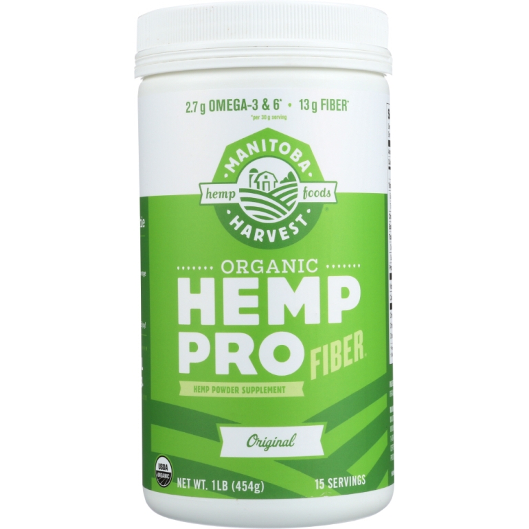 Hemp Yeah Max Fiber Unsweetened, 16 oz