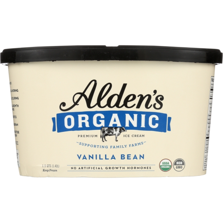 Ice Cream Vanilla Bean, 48 oz