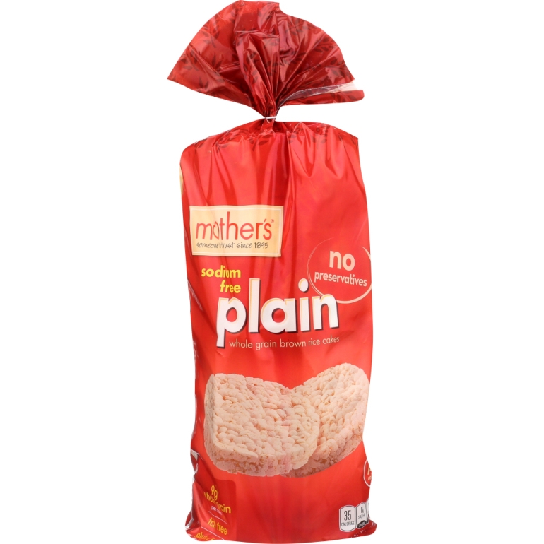Plain Whole Grain Brown Rice Cakes, 4.5 oz