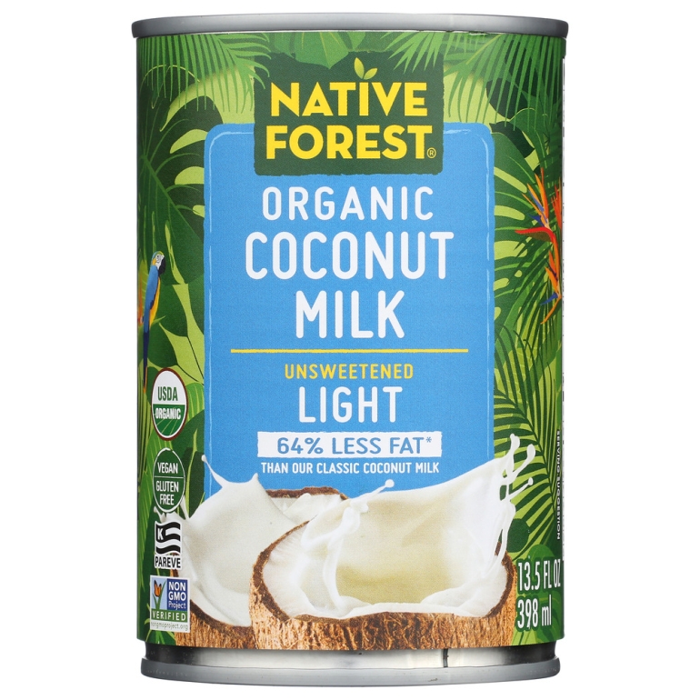 Organic Light Coconut Milk Unsweetened, 13.5 oz