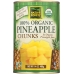 Organic Pineapple Chunks, 14 oz
