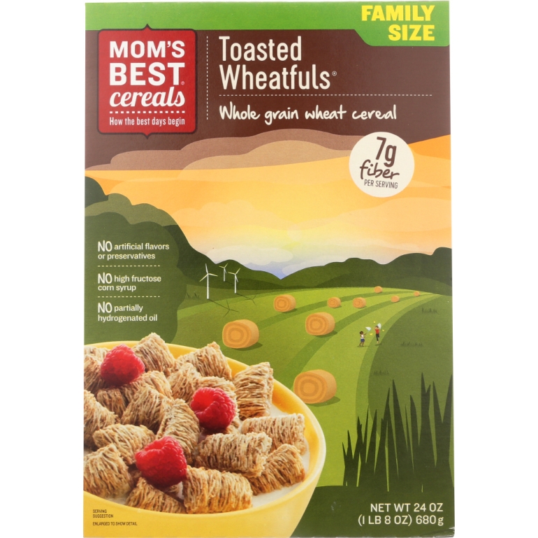 Cereals Toasted Wheat-Fuls, 24 oz