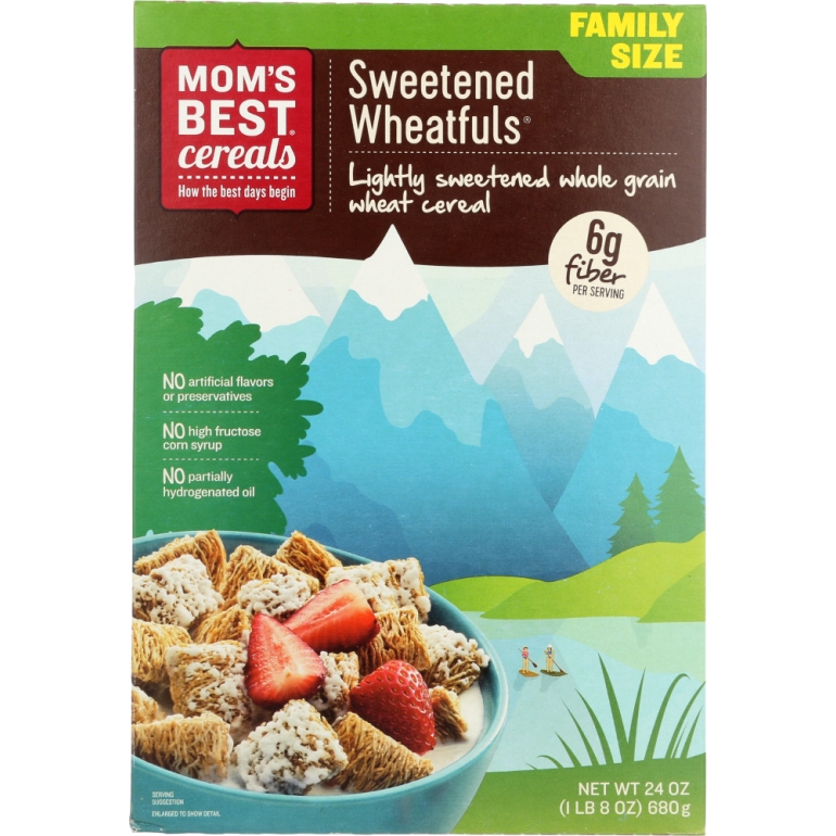 Sweetened Wheatfuls Cereal, 24 oz