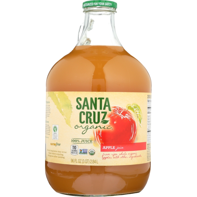 Organic Apple Juice, 96 oz