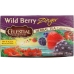 Wild Berry Zinger Herbal Tea Caffeine Free 20 Tea Bags, 1.7 oz