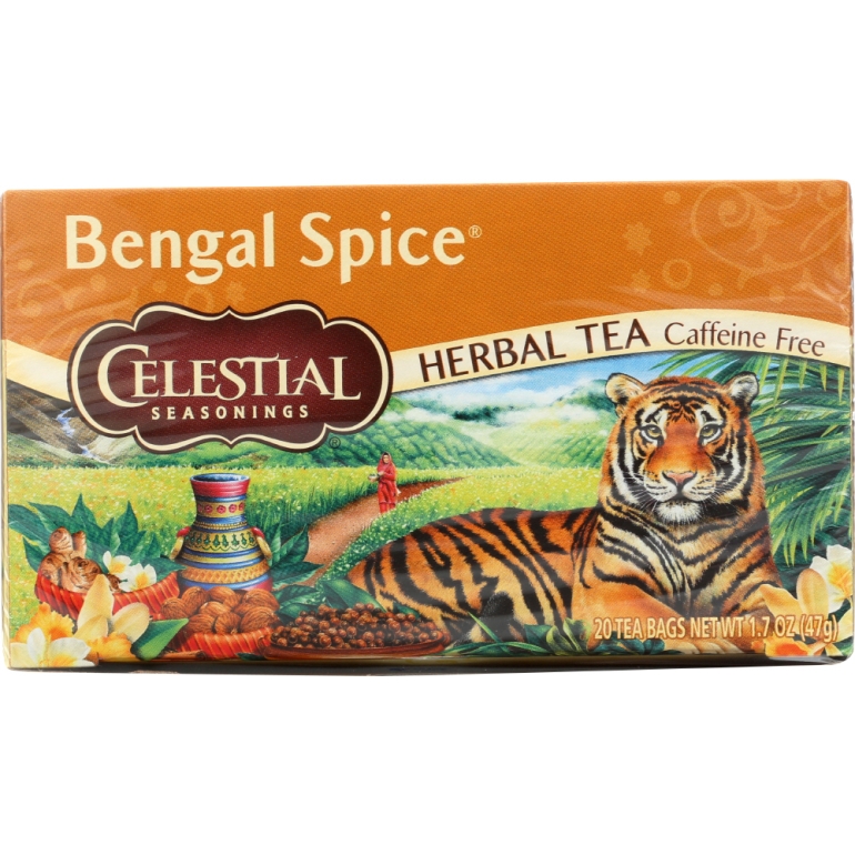 Bengal Spice Caffeine Free Herbal Tea 20 Tea Bags, 1.7 oz