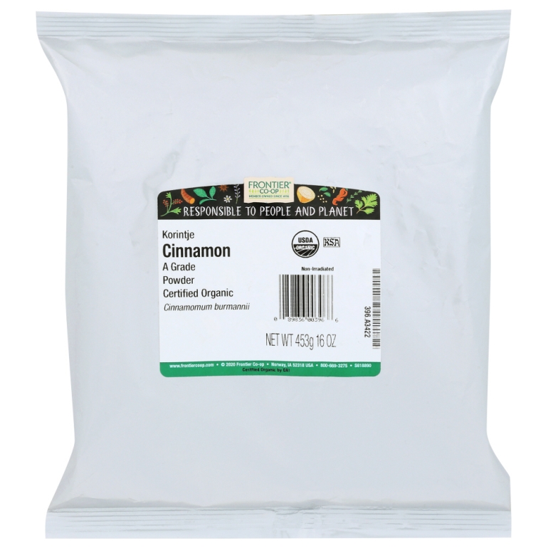 Natural Products Organic Ground Cinnamon, 16 oz
