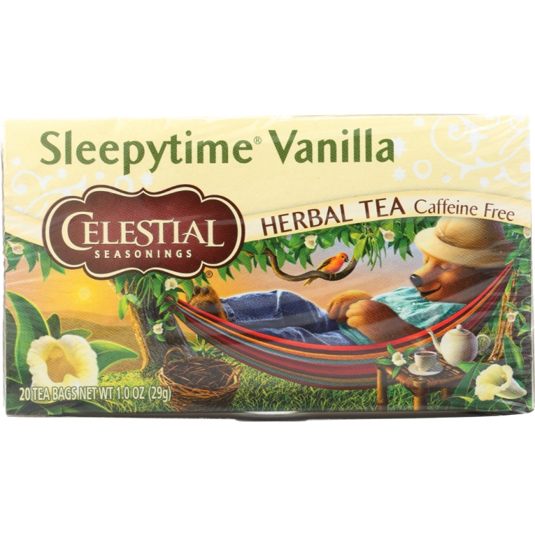 Herbal Tea Sleepytime Vanilla Caffeine Free 20 Tea Bags, 1 oz