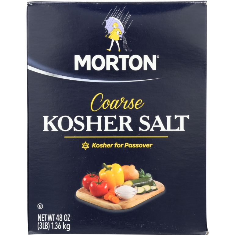 Coarse Kosher Salt, 48 oz