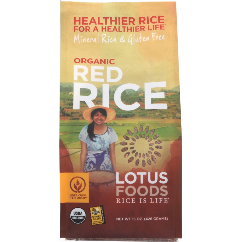 Organic Red Rice, 15 oz