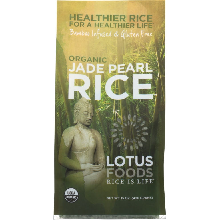Gluten Free Organic Jade Pearl Rice, 15 oz
