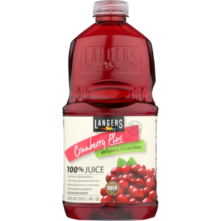 Cranberry Plus 100% Juice, 64 fl oz