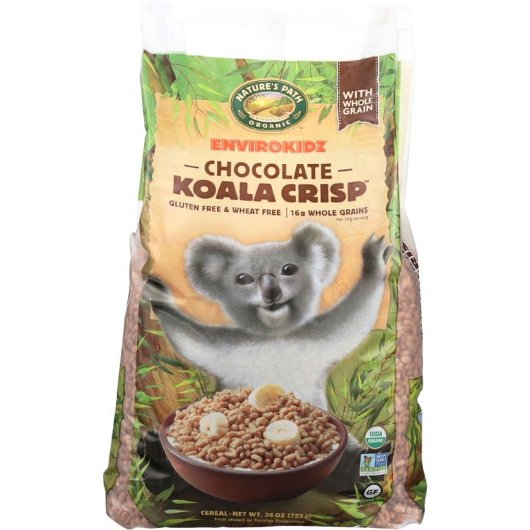 Koala Crisp Chocolate Cereal Eco-Pac, 26 oz