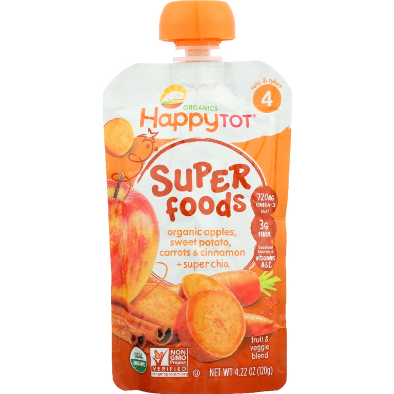 Sweet Potato Apple Carrot & Cinnamon, 4.22 oz