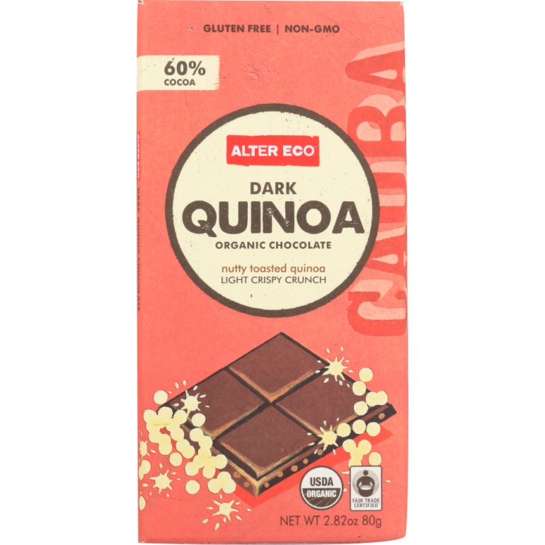 Organic Chocolate Dark Quinoa, 2.82 oz