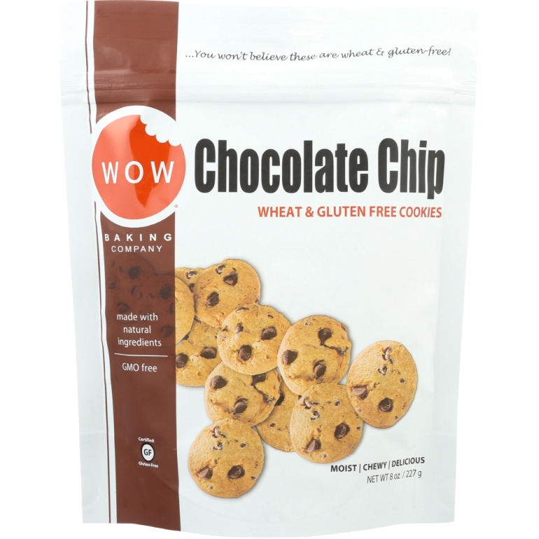 Gluten Free Chocolate Chip Cookies, 8 oz