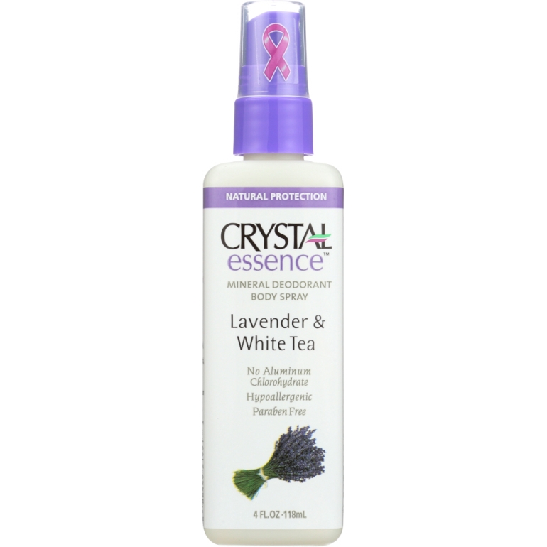 Body Spray Lavender & White Tea, 4 oz