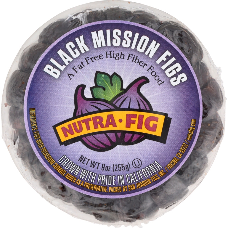 Nutra Fig Black Mission Figs, 9 oz