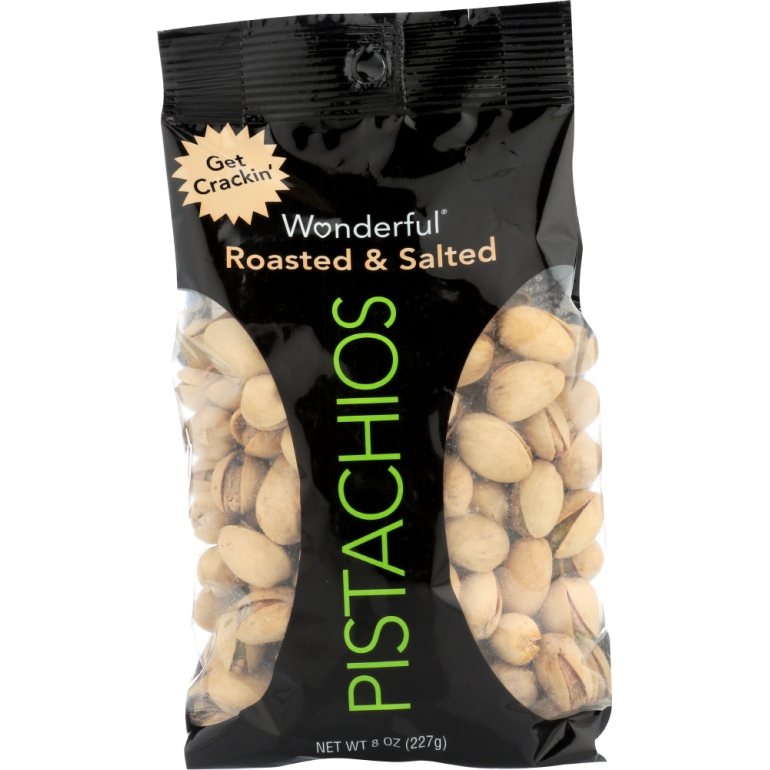 Roasted & Salted Pistachios, 8 oz