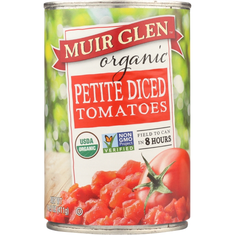 Organic Petite Diced Tomatoes Original, 14.5 oz
