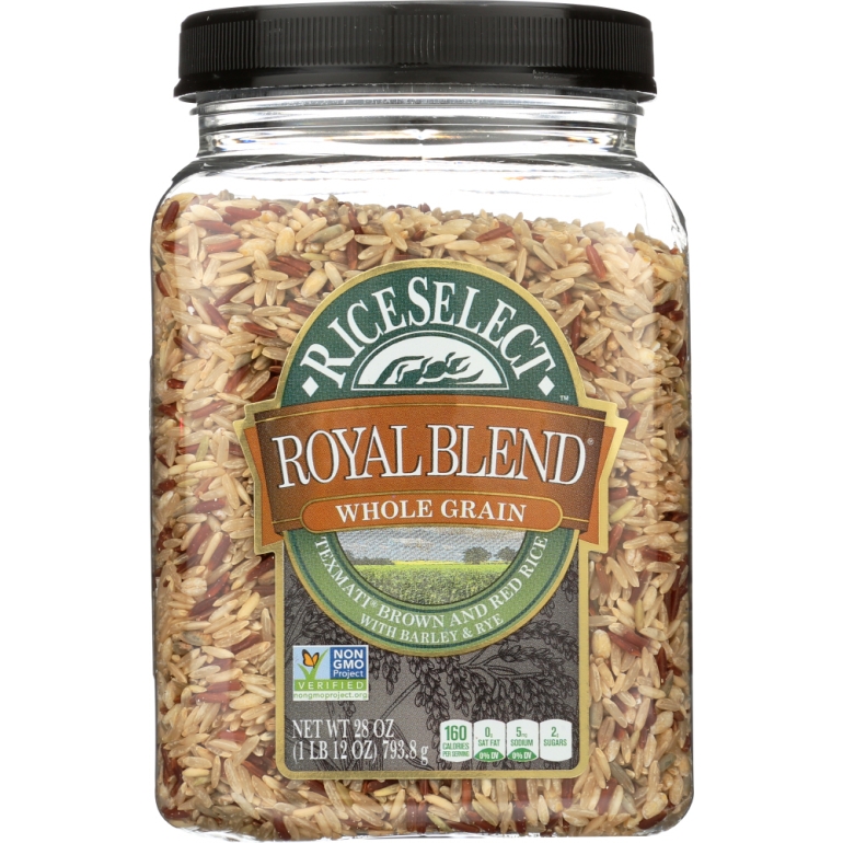 Royal Blend Whole Grain Texmati Brown and Red Rice, 28 oz
