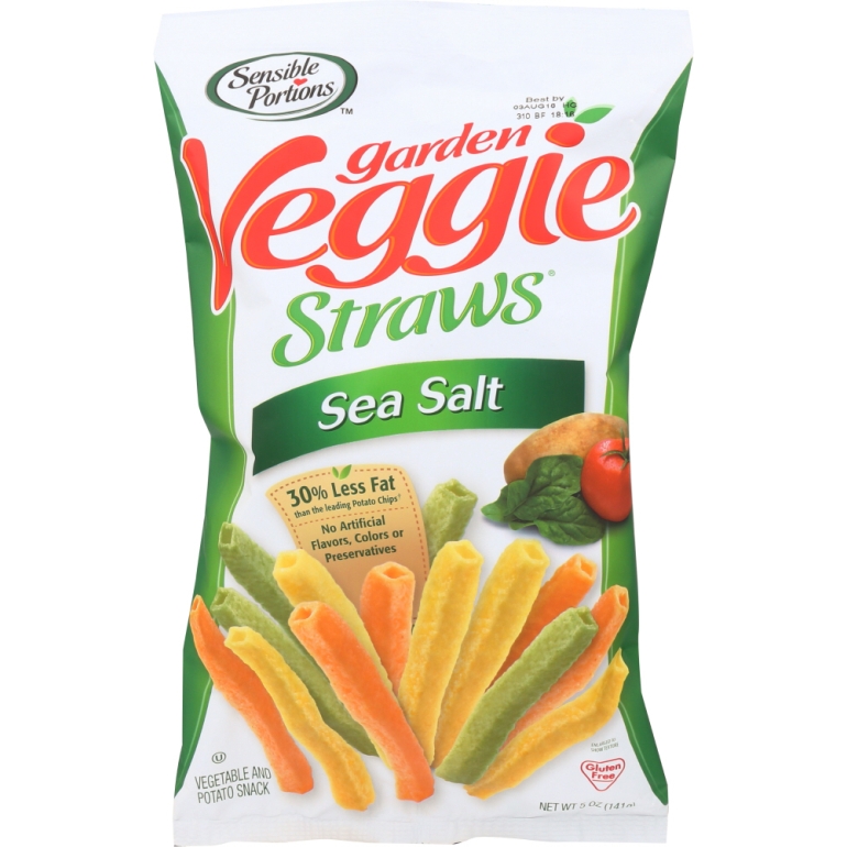 Garden Veggie Straws Sea Salt, 5 oz