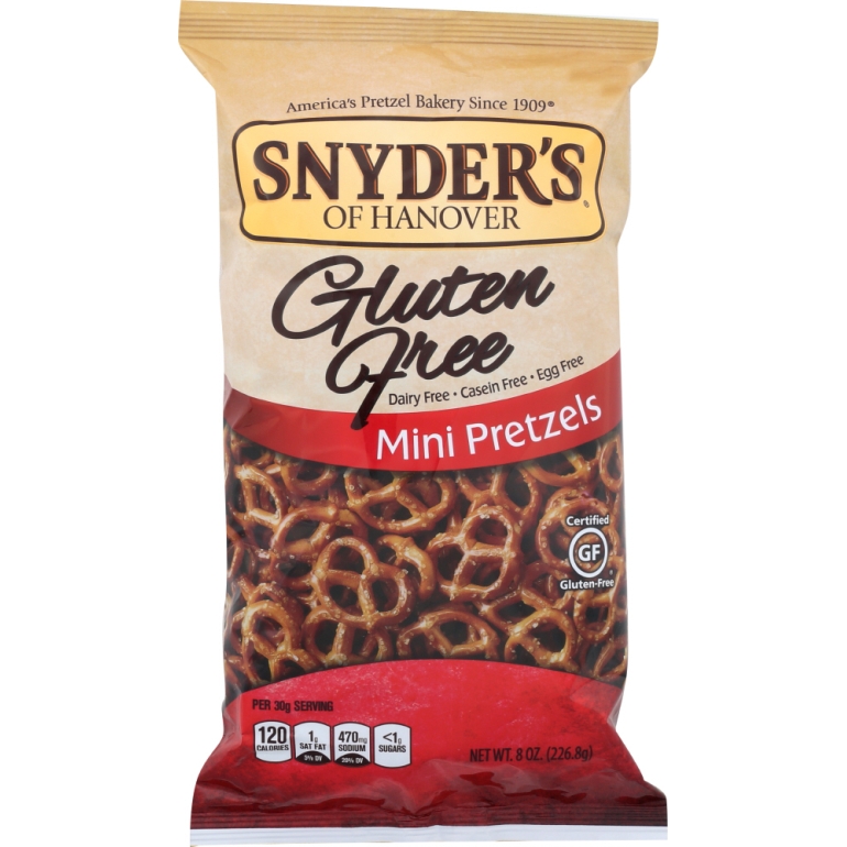 Gluten Free Mini Pretzels, 8 oz