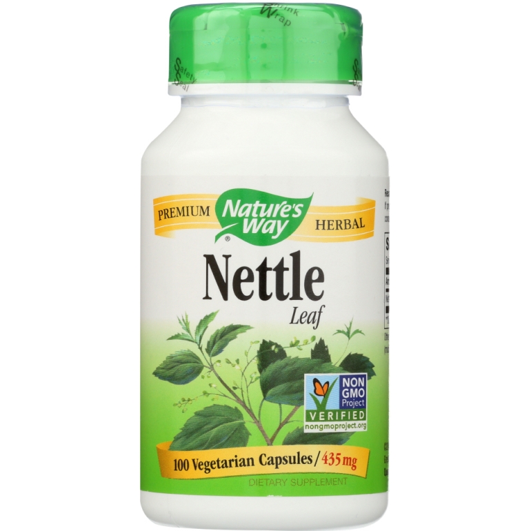 Nettle Leaf 435 mg, 100 Veg Capsules