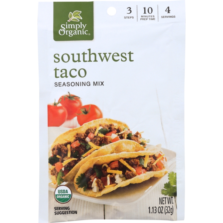 Southwest Taco Seasoning, 1.13 Oz
