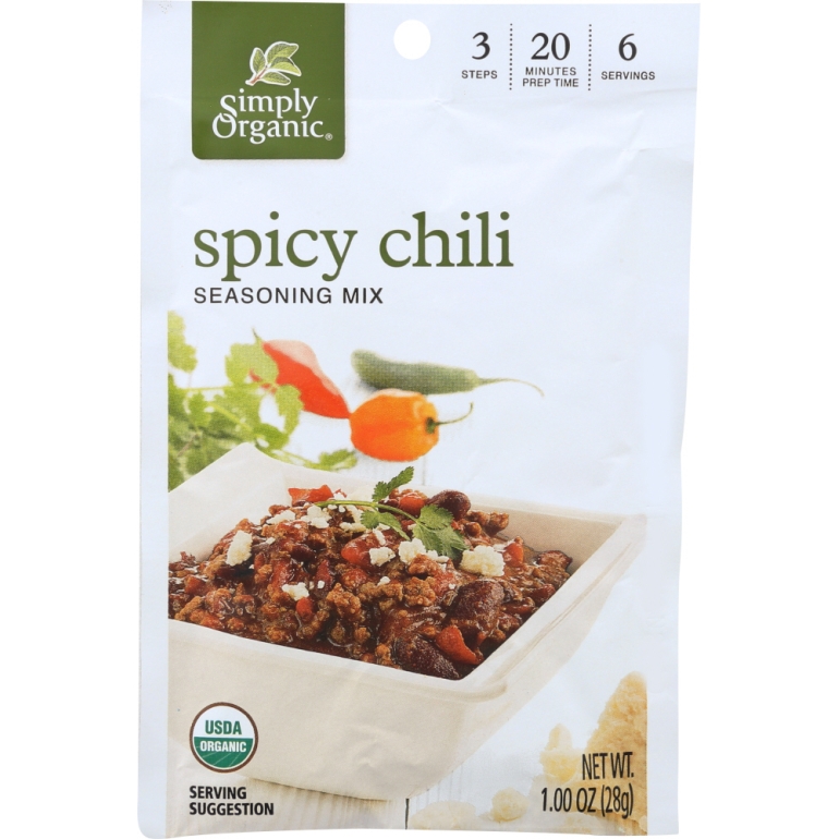 Spicy Chili Seasoning Mix, 1 oz