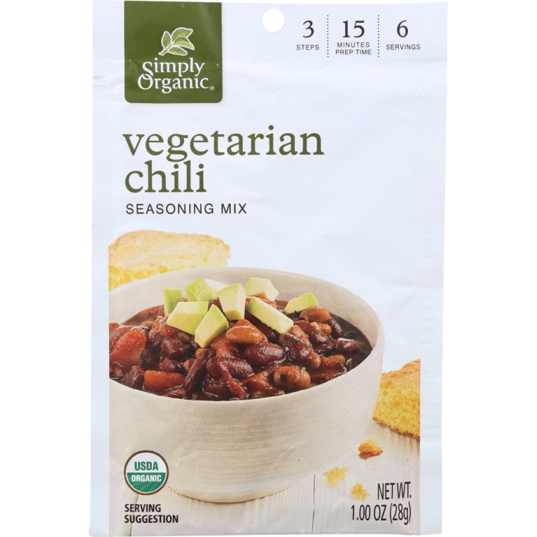 Seasoning Mix Vegetarian Chili, 1 Oz